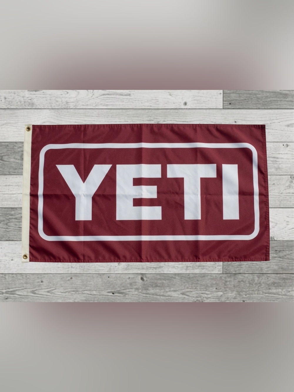 YETI 3x5 Flag Maroon